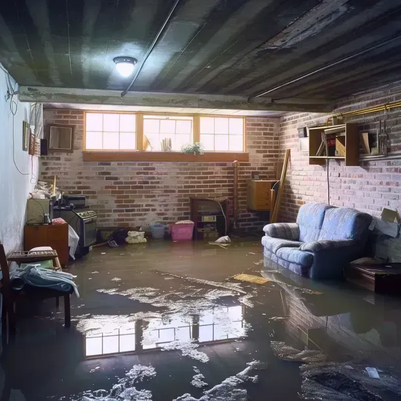 Flooded Basement Cleanup in Mount Morris, IL